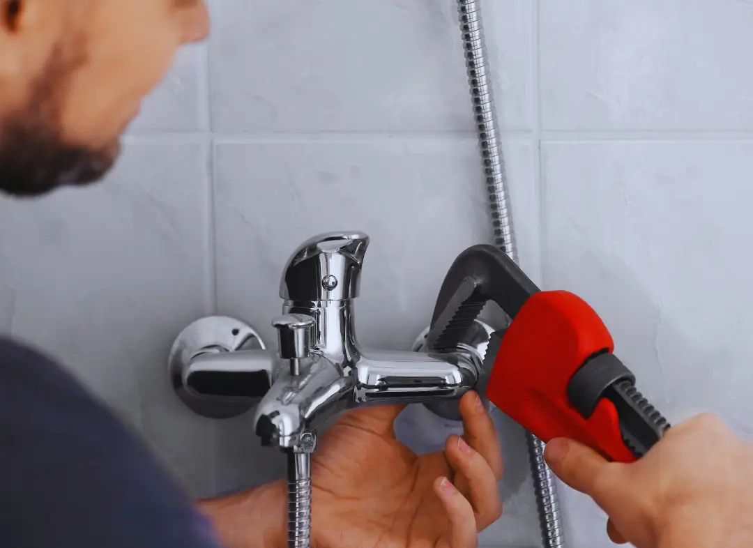Mitigeur thermostatique de baignoire Segré-en-Anjou Bleu